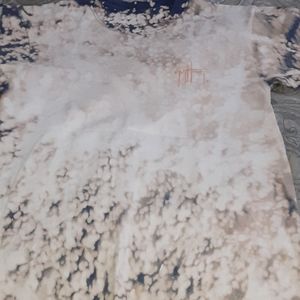 Bleach dyed T-shirt (Auburn)